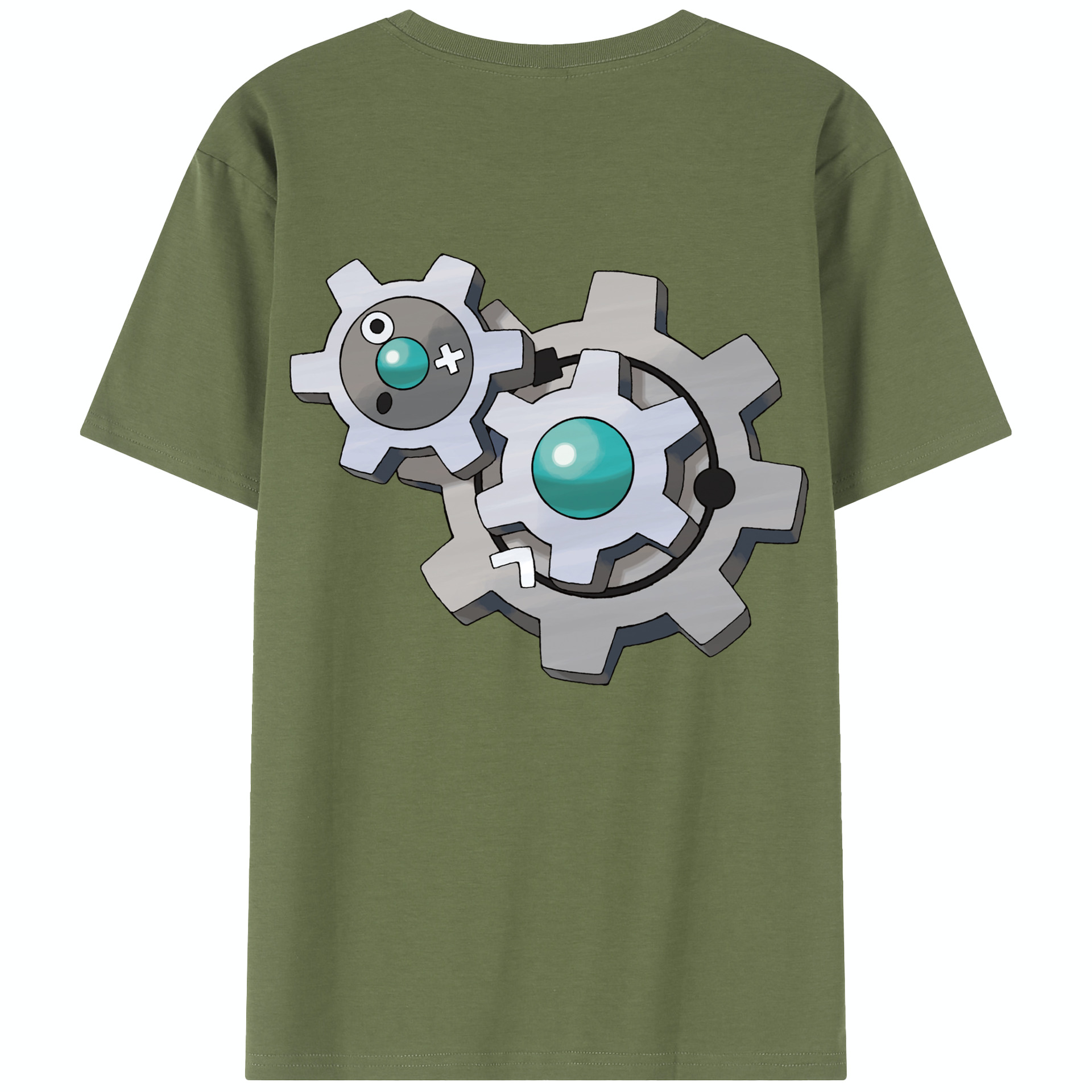 （画像用） ポケットモンスター Pokémon 綿100％半袖Tシャツ（背面プリント）